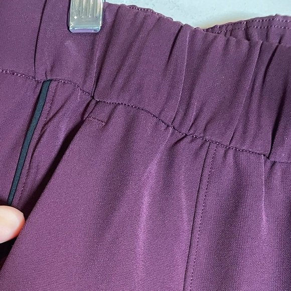 Lululemon NEW On the Right Track Lounge Pants Women’s Sz 6 Adobe Burgundy Wine - Picture 9 of 13